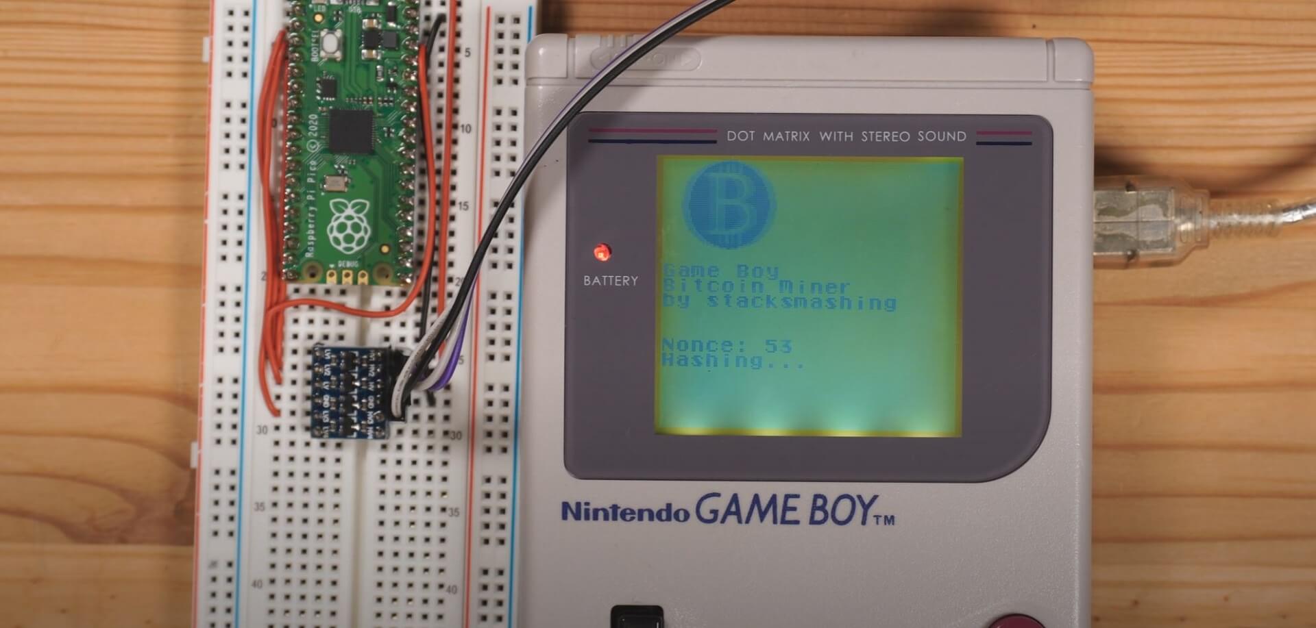 Game Boy: Kryptomining macht auch vor Retro-Handhelden keinen Halt