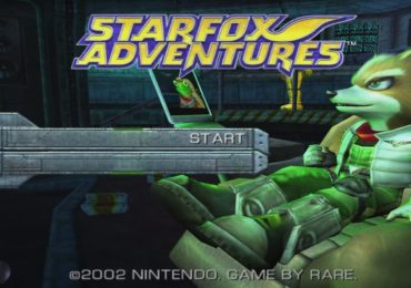 Star Fox Adventures: Startbildschirm