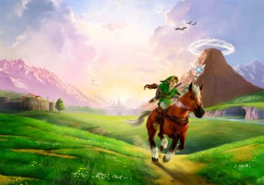 The Legend of Zelda Ocarina of Time: Link reitet mit Epona durch Hyrule