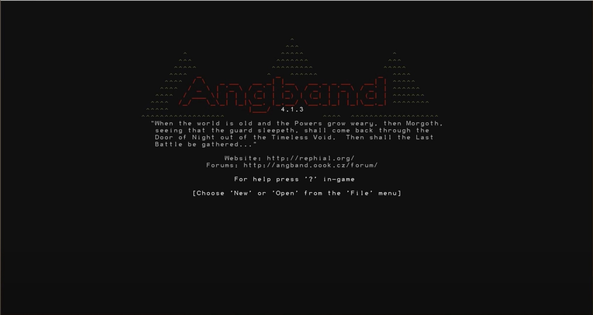 Angband: Das etwas andere Roguelike