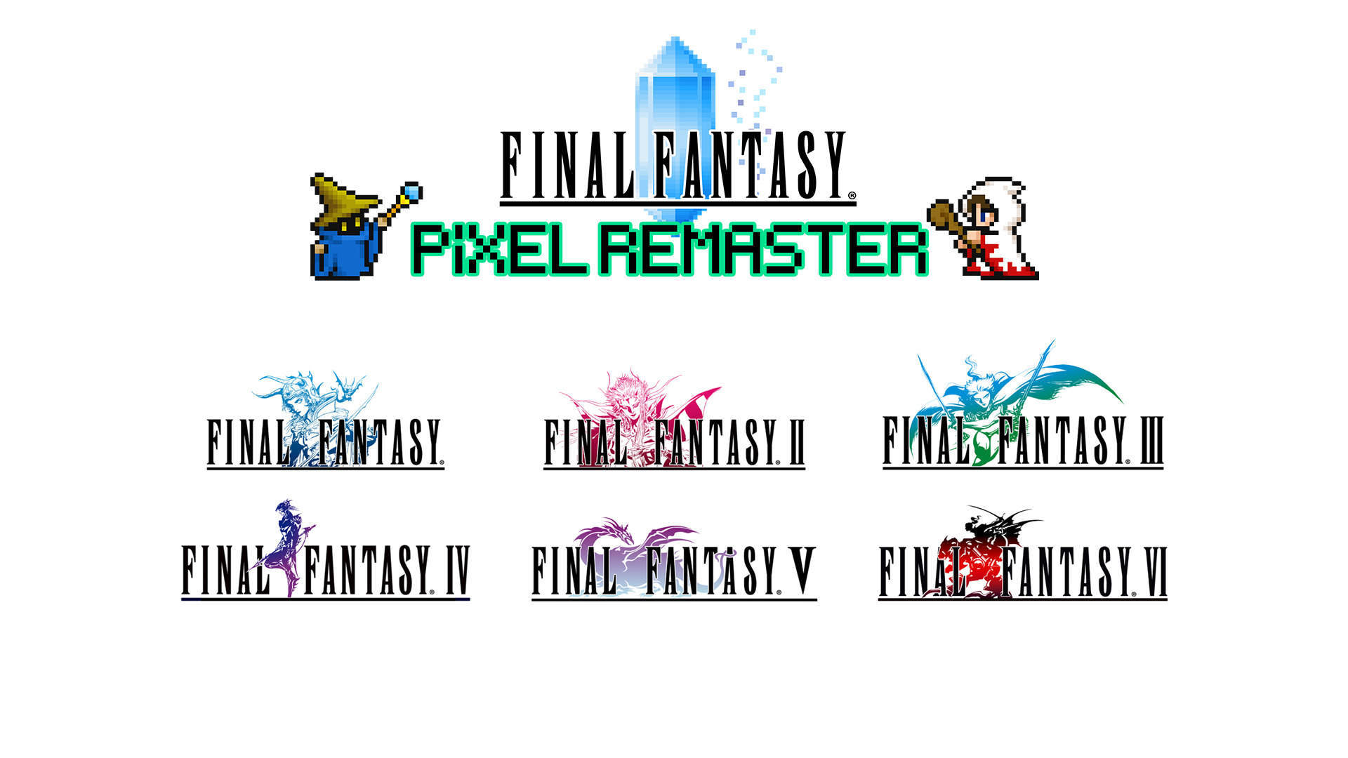 Final Fantasy 1-6 bekommen ein Pixel-Remaster