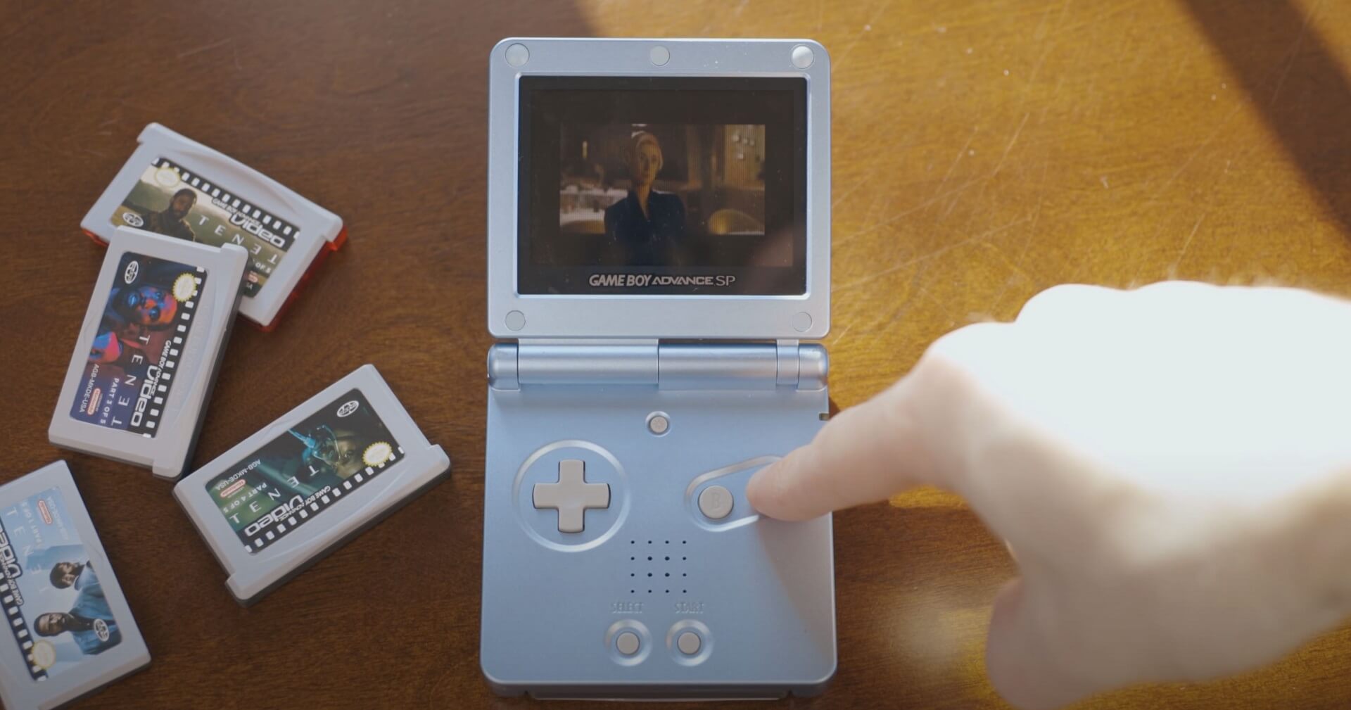 Kurioses: Film auf einer GBA-Cartridge