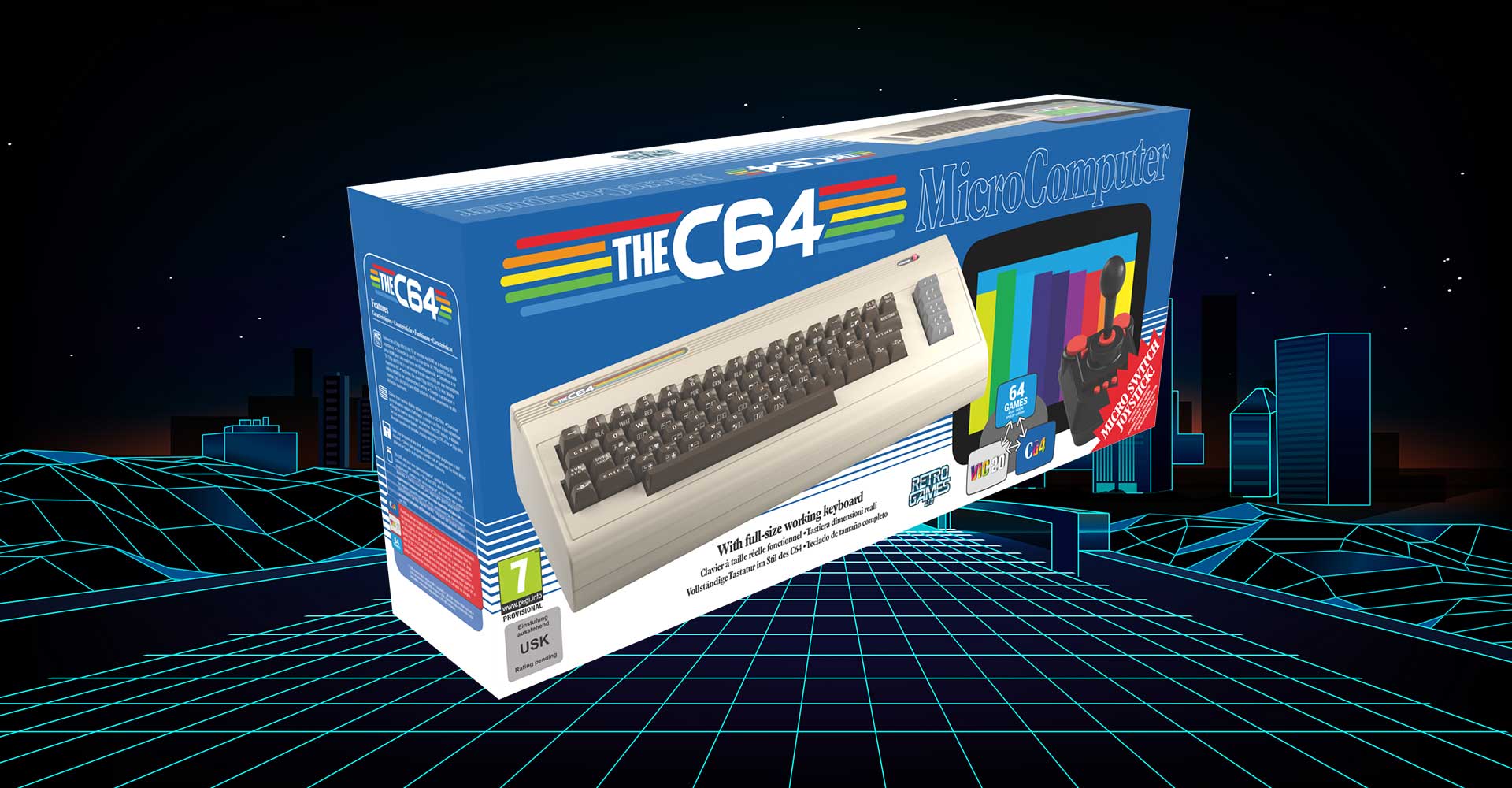 Retro- und Minikonsolen #9 C64 Maxi: Nachbildung in Original-Größe