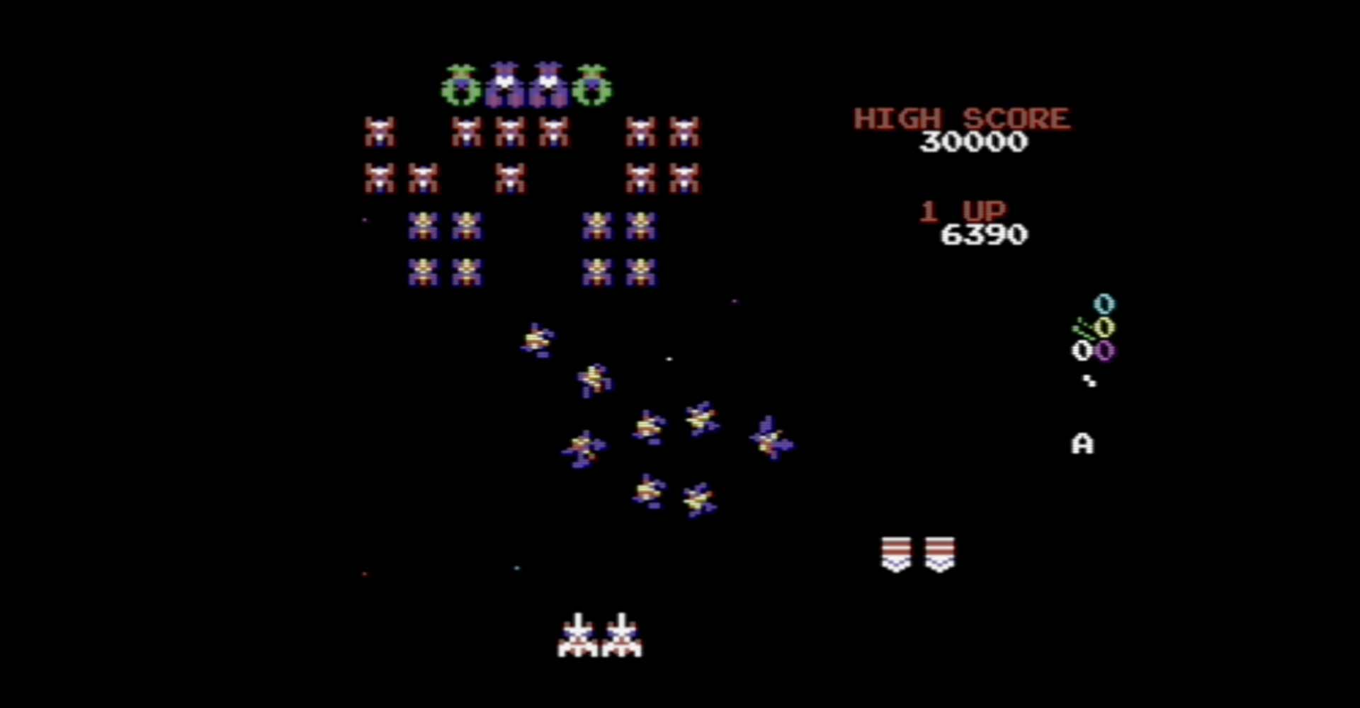 Galaga: Arcade-Klassiker auf dem C64