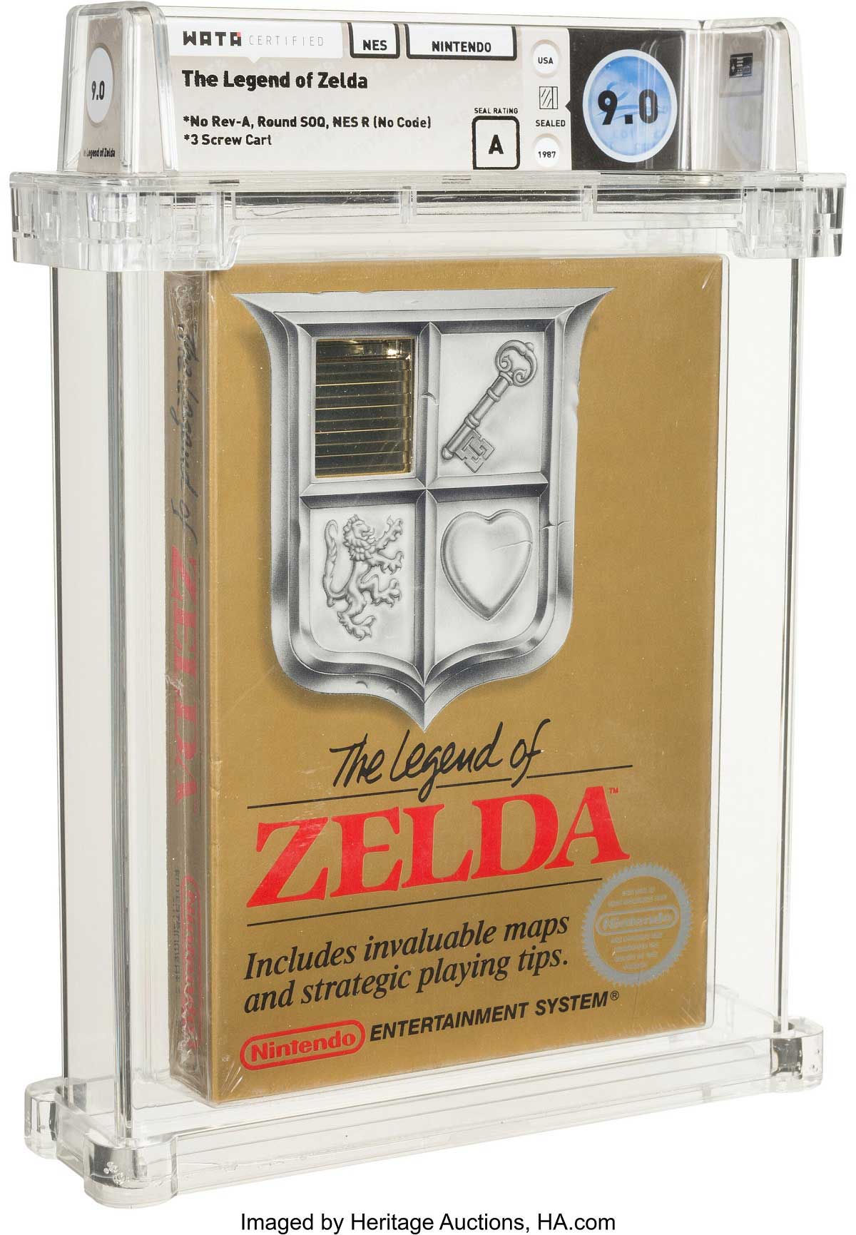 Nintendo: Ultra seltene Version des NES-Klassikers The Legend of Zelda wird versteigert