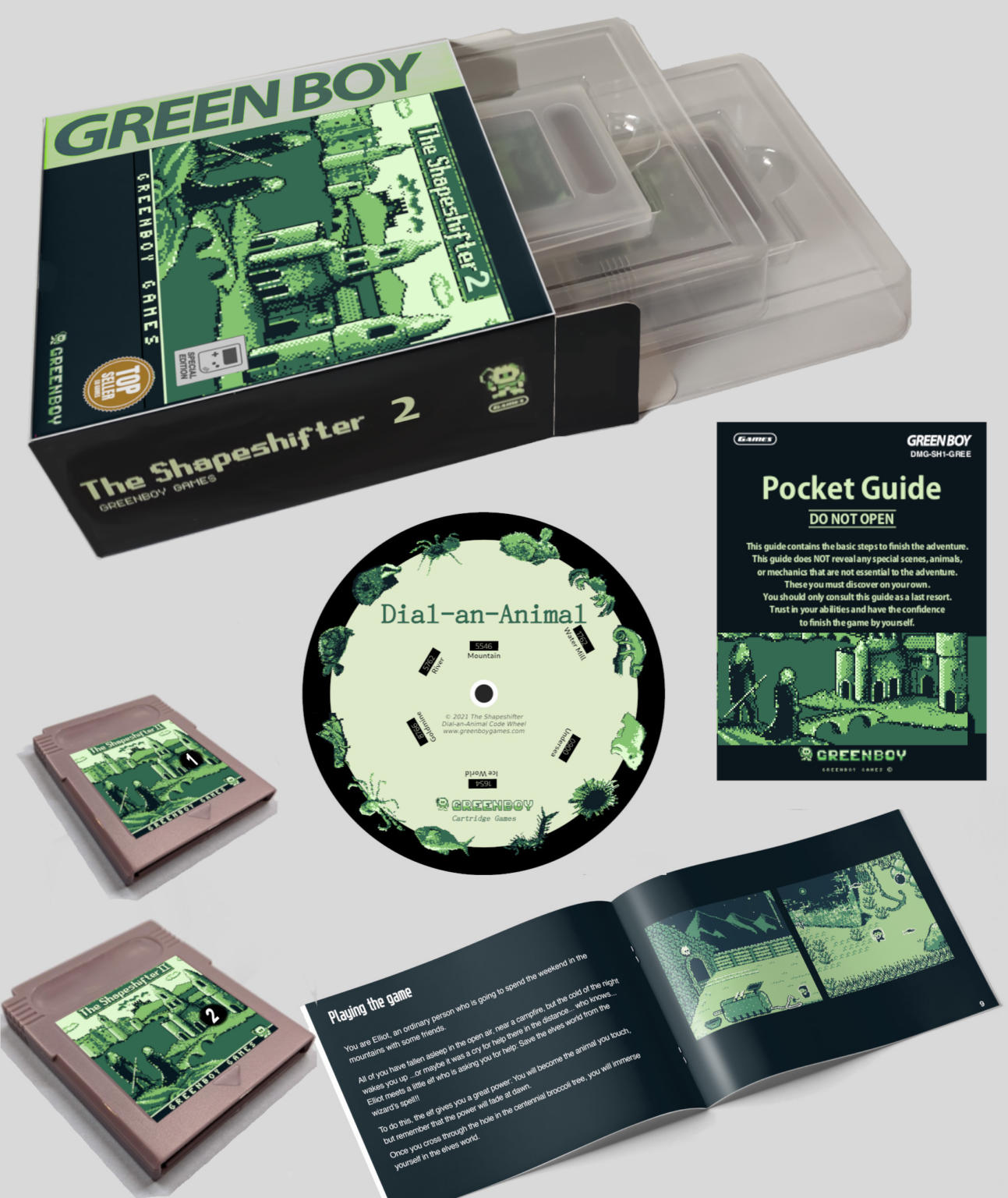 Shapeshifter 2 Box-Inhalte