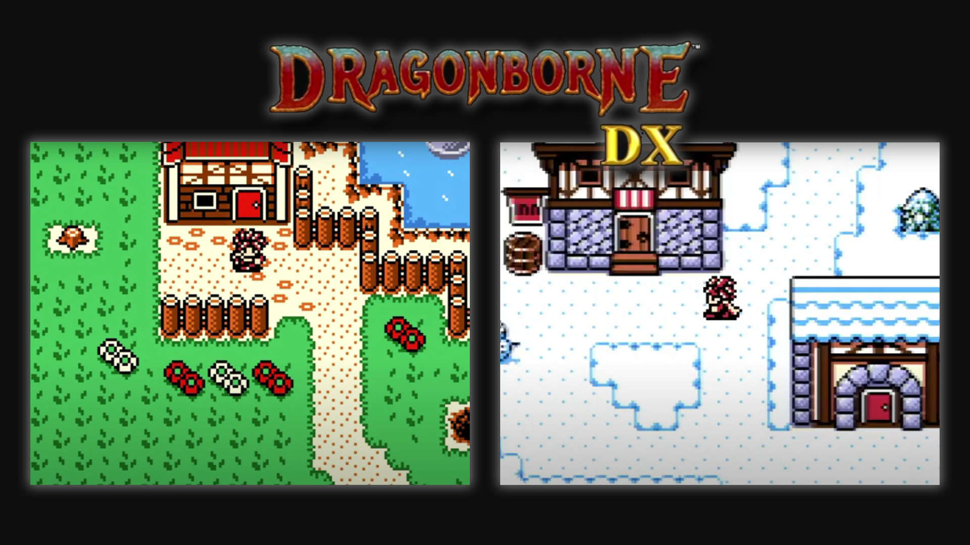 RPG Dragonborn als DX-Version für den Game Boy Color