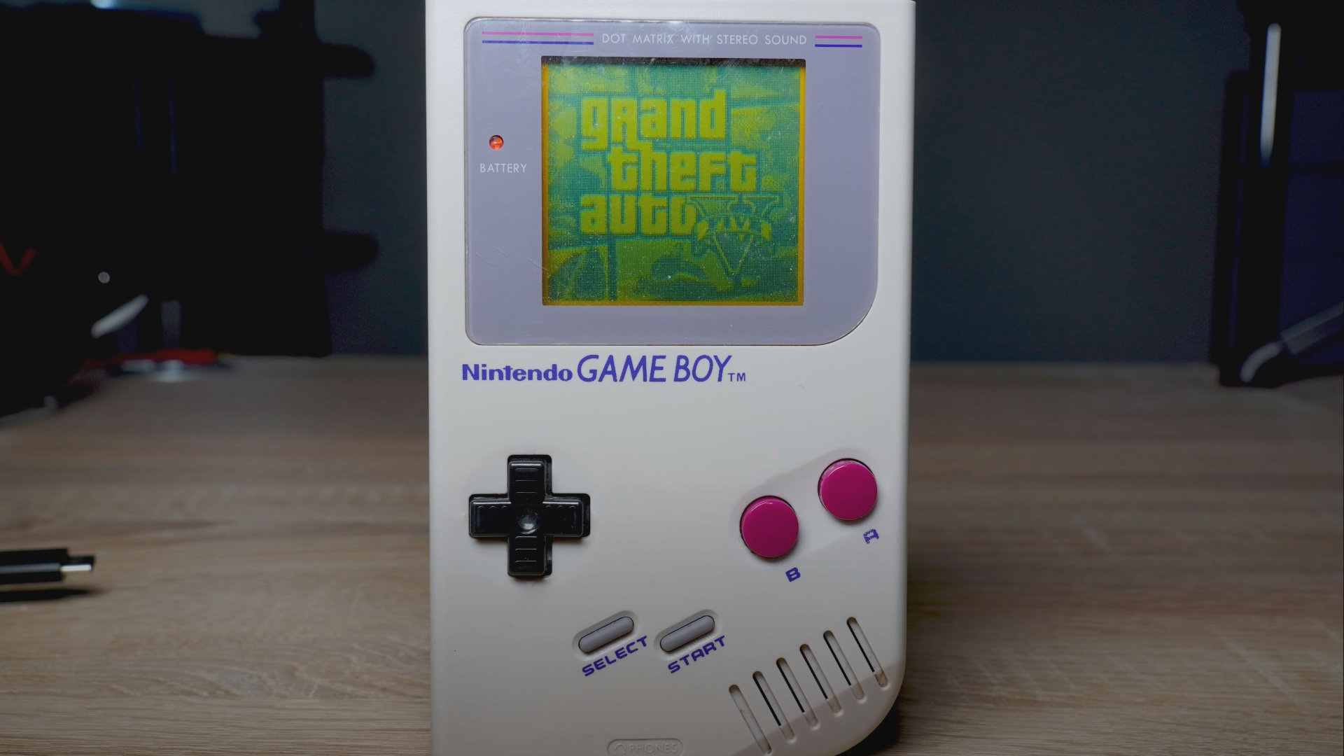 GTA 5 auf dem Game Boy