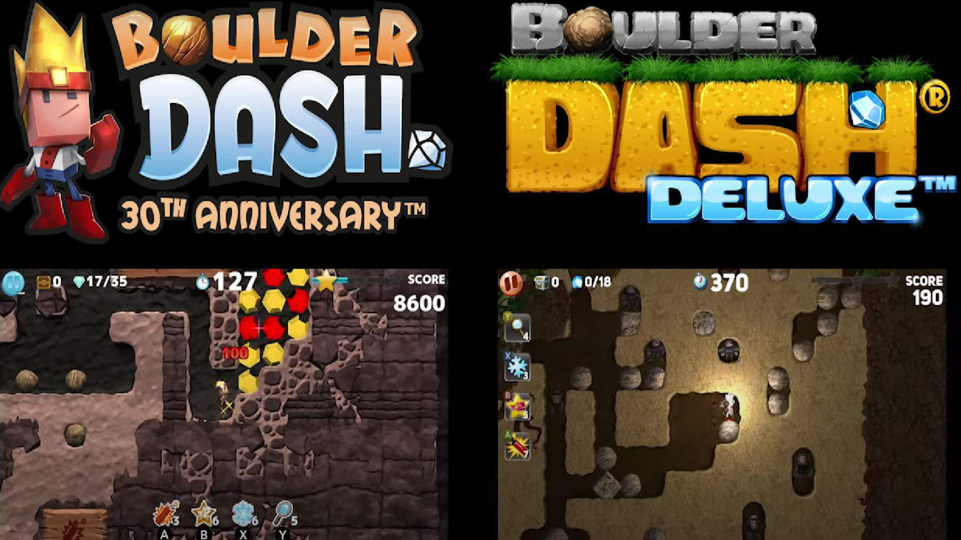 Boulder Dash Ultimate Collection erscheint auf der Nintendo Switch