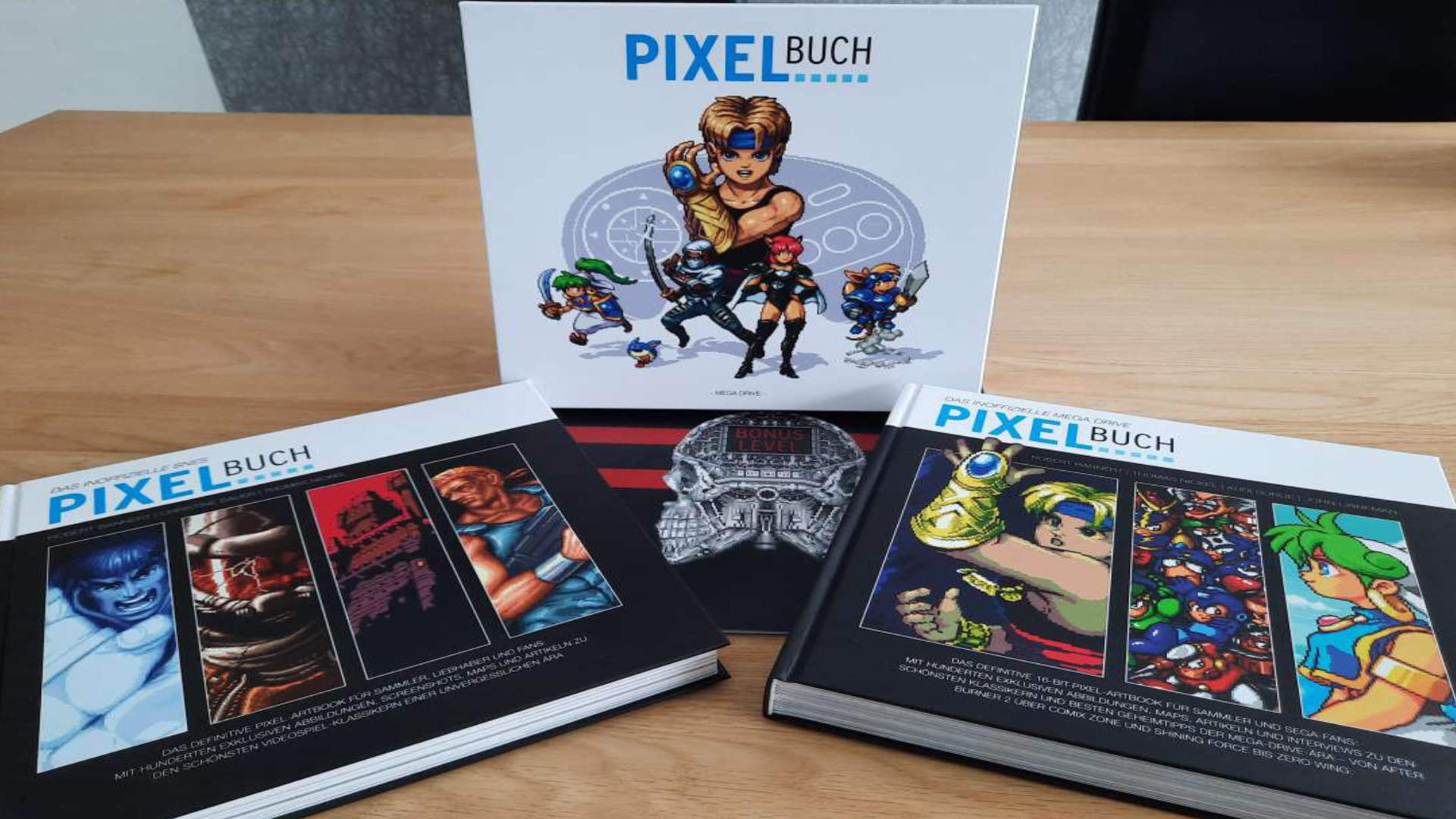 Mega Drive- / SNES-Pixel-Buch: Nostalgie in Buchform