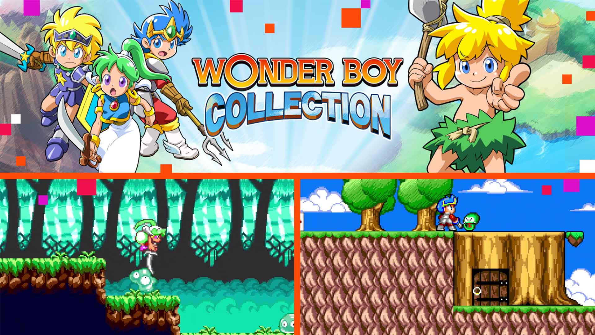 Wonder Boy Collection: Vier Retro-Klassiker in einer Box