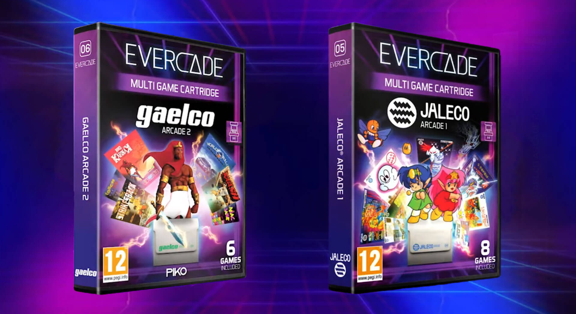 Evercade: Neue Arcade-Sammlungen für den Juni geplant