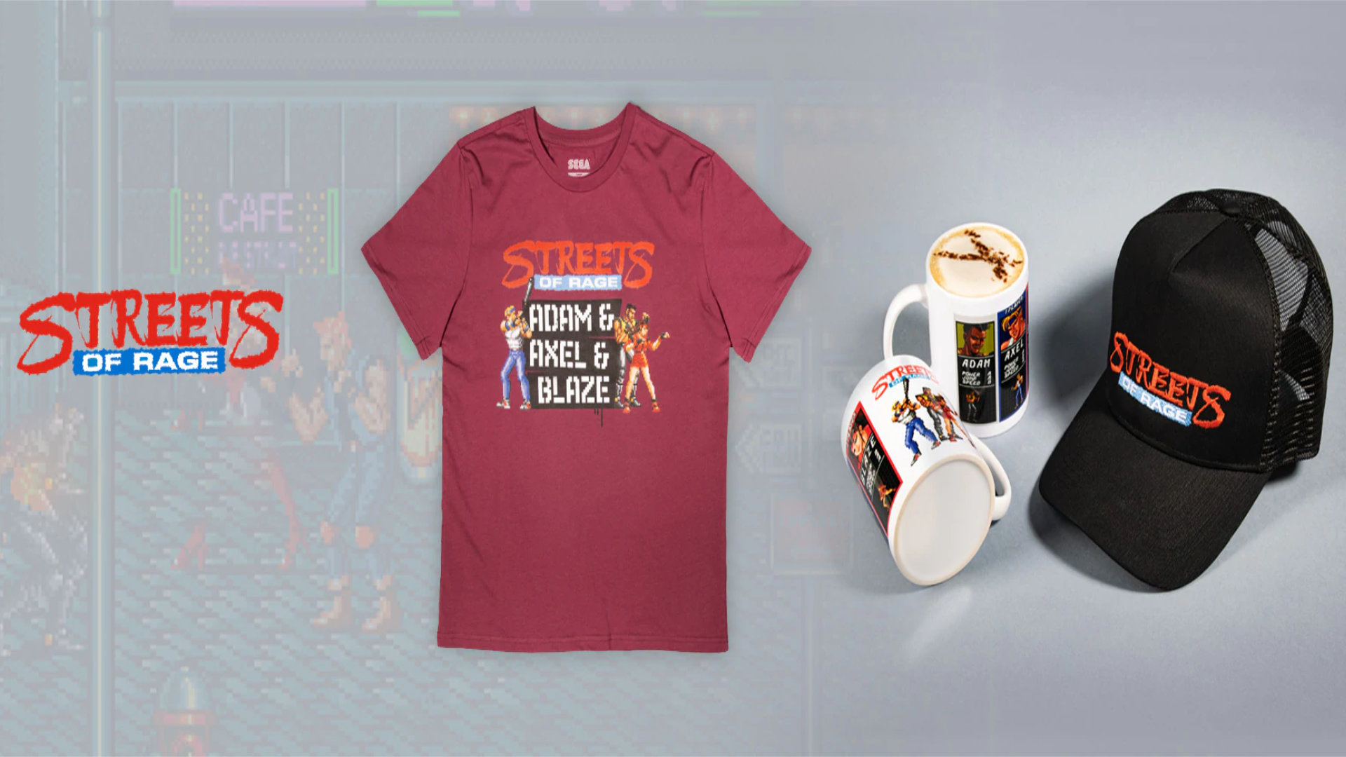 Sega: Neuer Street of Rage-Merch