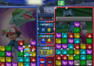 Pokemon Puzzle League Spielfeld