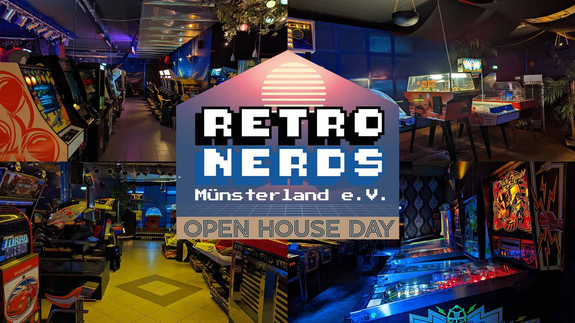 2. Open House-Event in der Arcade der Retro Nerds Münsterland e.V.