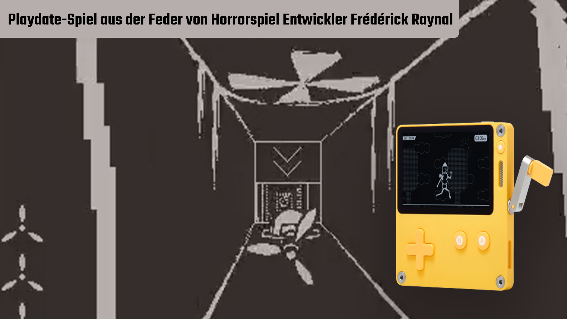 Horrorspiele-Entwickler entwickelt ein neues Spiel für den Playdate