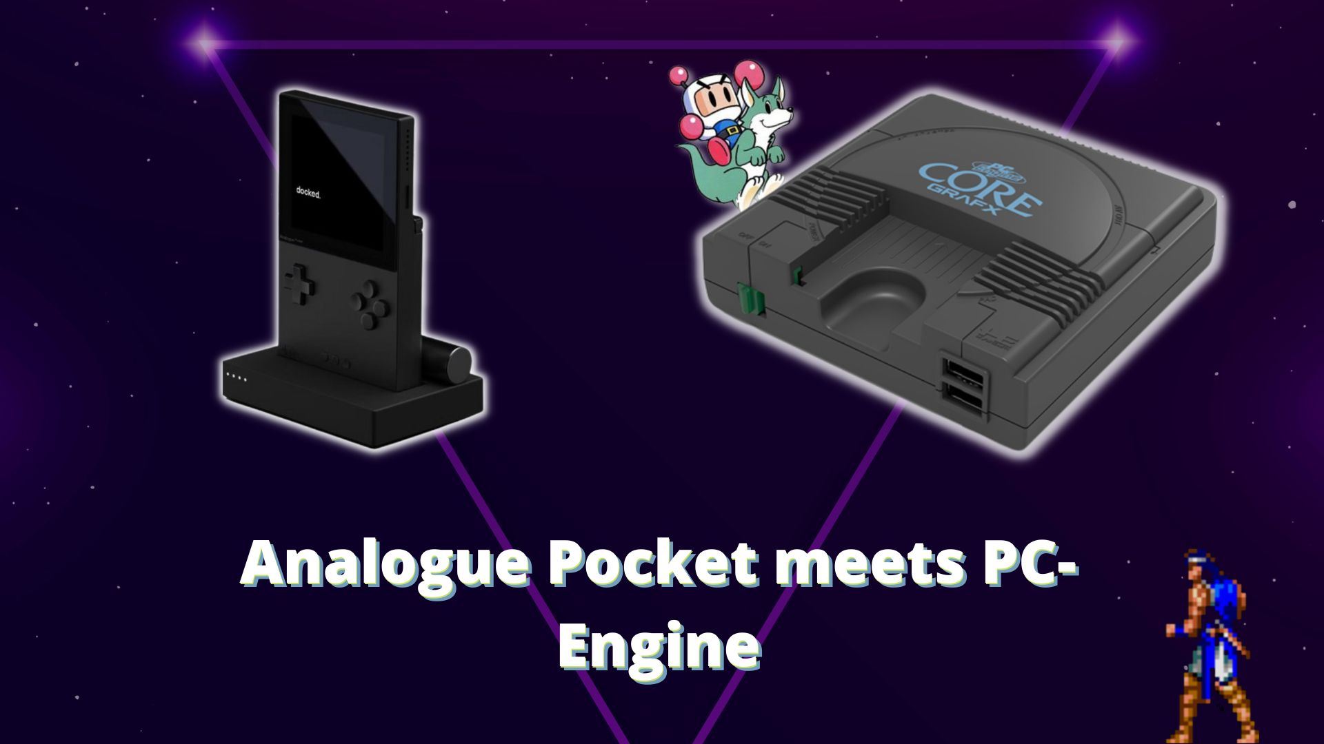 Analogue Pocket: TurboGrafx-16 / PC Engine auf dem Handheld spielbar