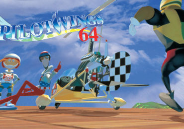 Pilotwings 64: Gyrocopter und drei der spielbaren Piloten
