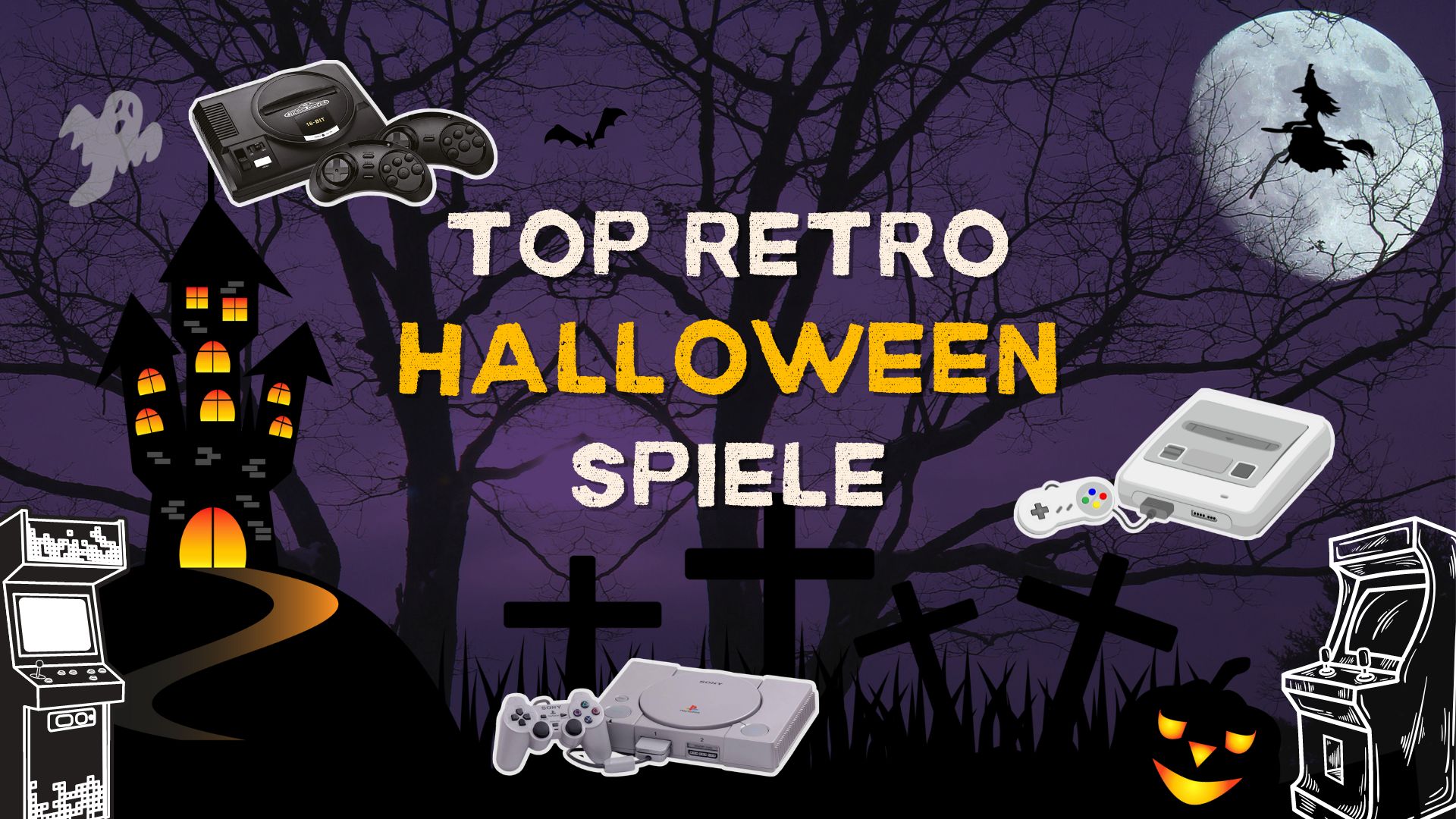 Top Retro Halloween Spiele