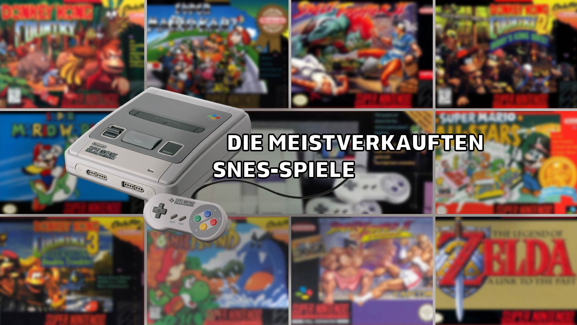 Die meistverkauften SNES-Spiele