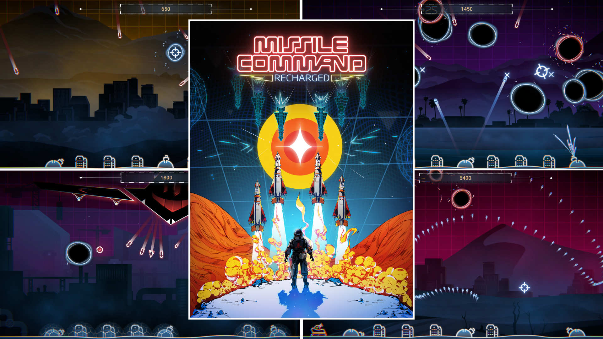 Missile Command Recharged: Arcade-Neuauflage für die Konsole