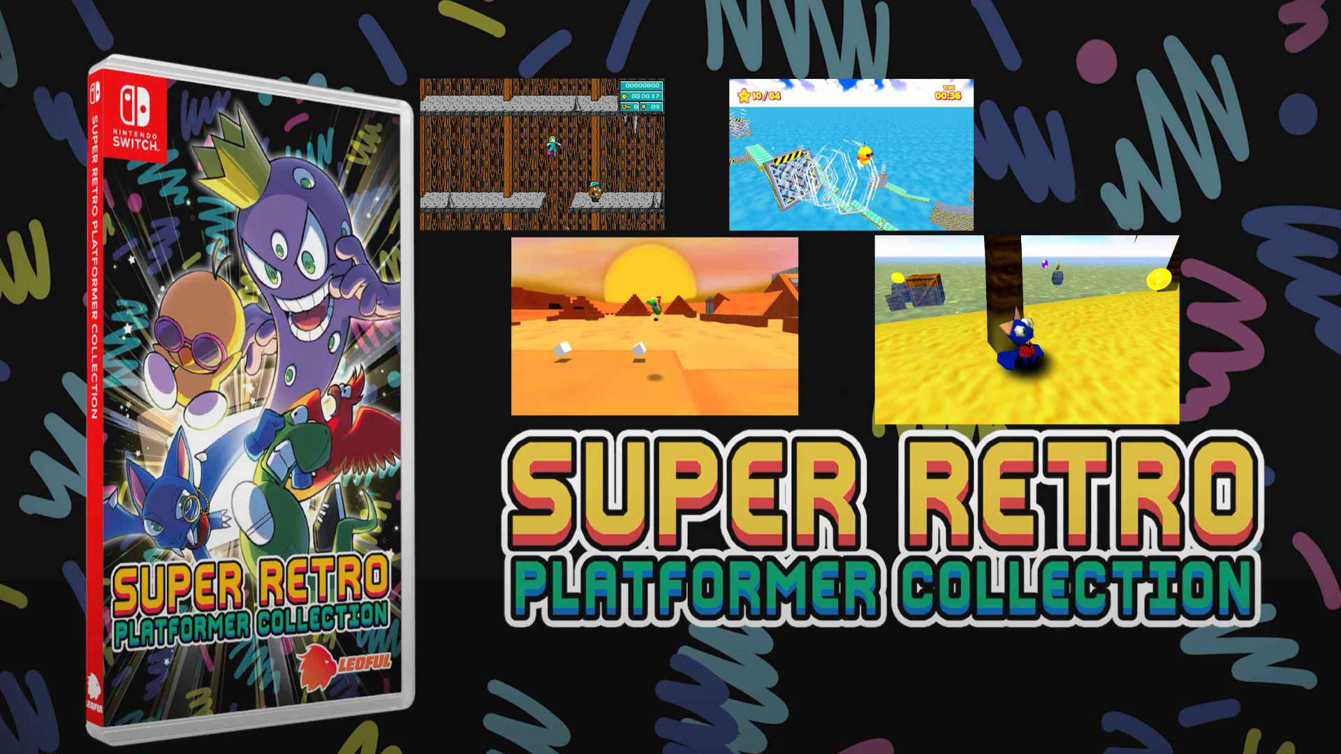 Nintendo Switch: Super Retro Plattform Collection hat ein Release-Datum