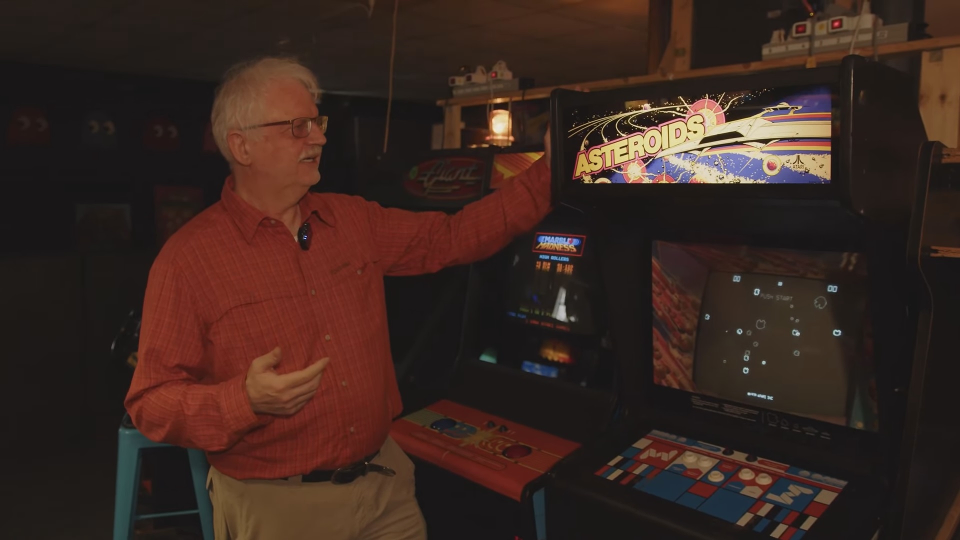 Asteroids-Automat im Arcademuseum Seligenstadt