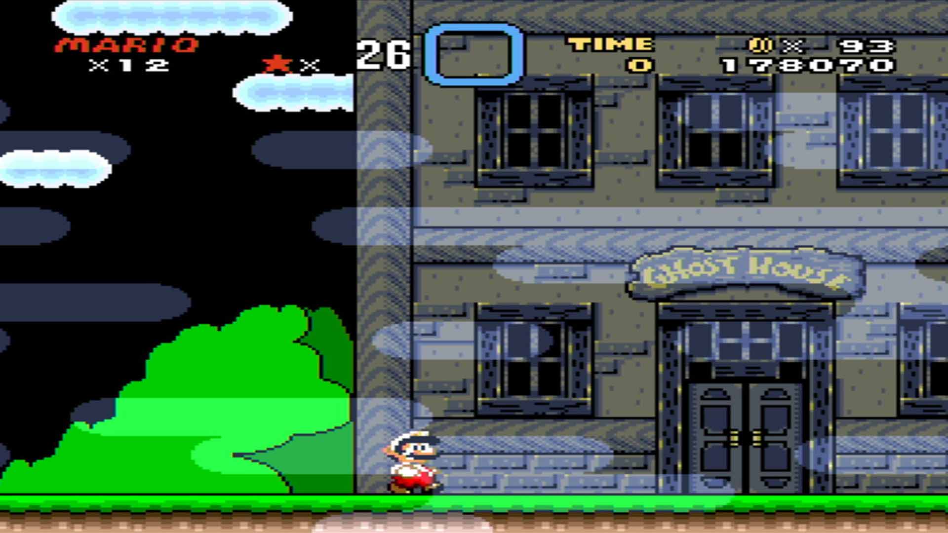 Donut-Spukhaus in Super Mario World