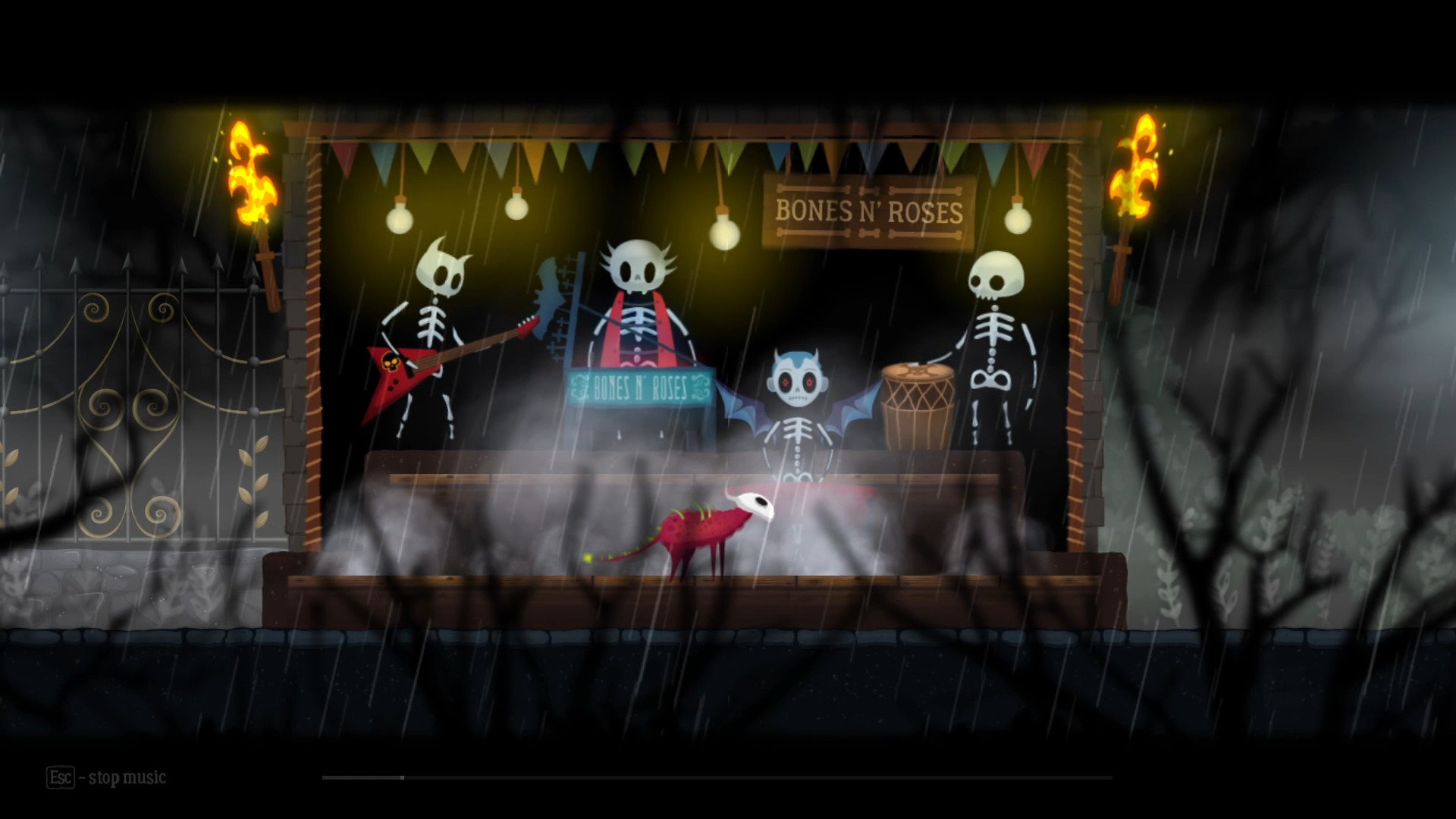 The Guise: Skelett Band Bones N´Roses