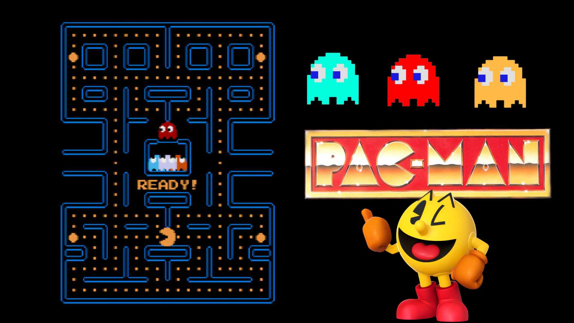Pac-Man: Labyrinth / Geister / Pac-Man