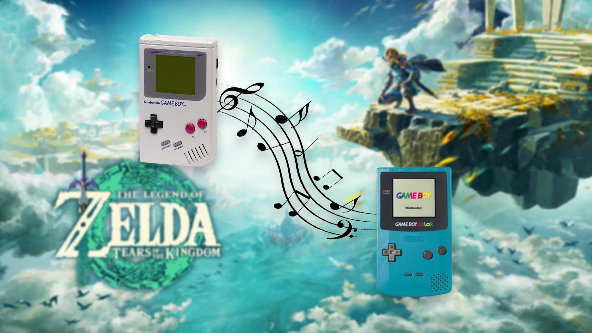 The Legend of Zelda: Tears of the Kingdom-Theme und Gameplay als Game Boy-Version