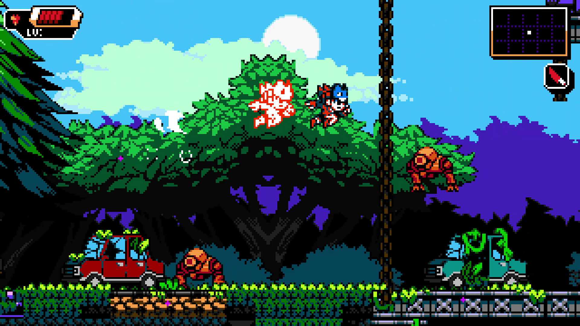 Hayaku!: Metroidvania im Pixel-Look