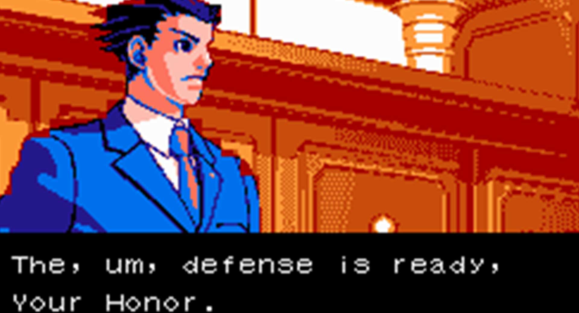Fans bringen Phoenix Wright Ace Attorney auf das NES