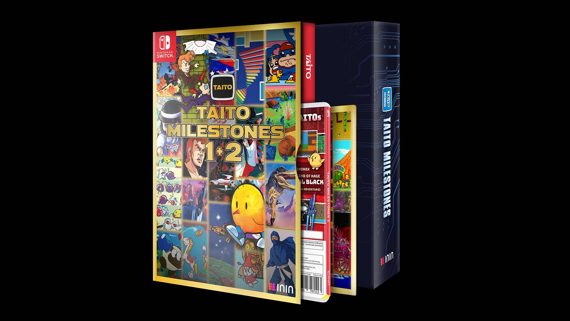 TAITO Milestones 1+2: Retro-Gaming-Sammlung mit 20 Arcade-Klassikern