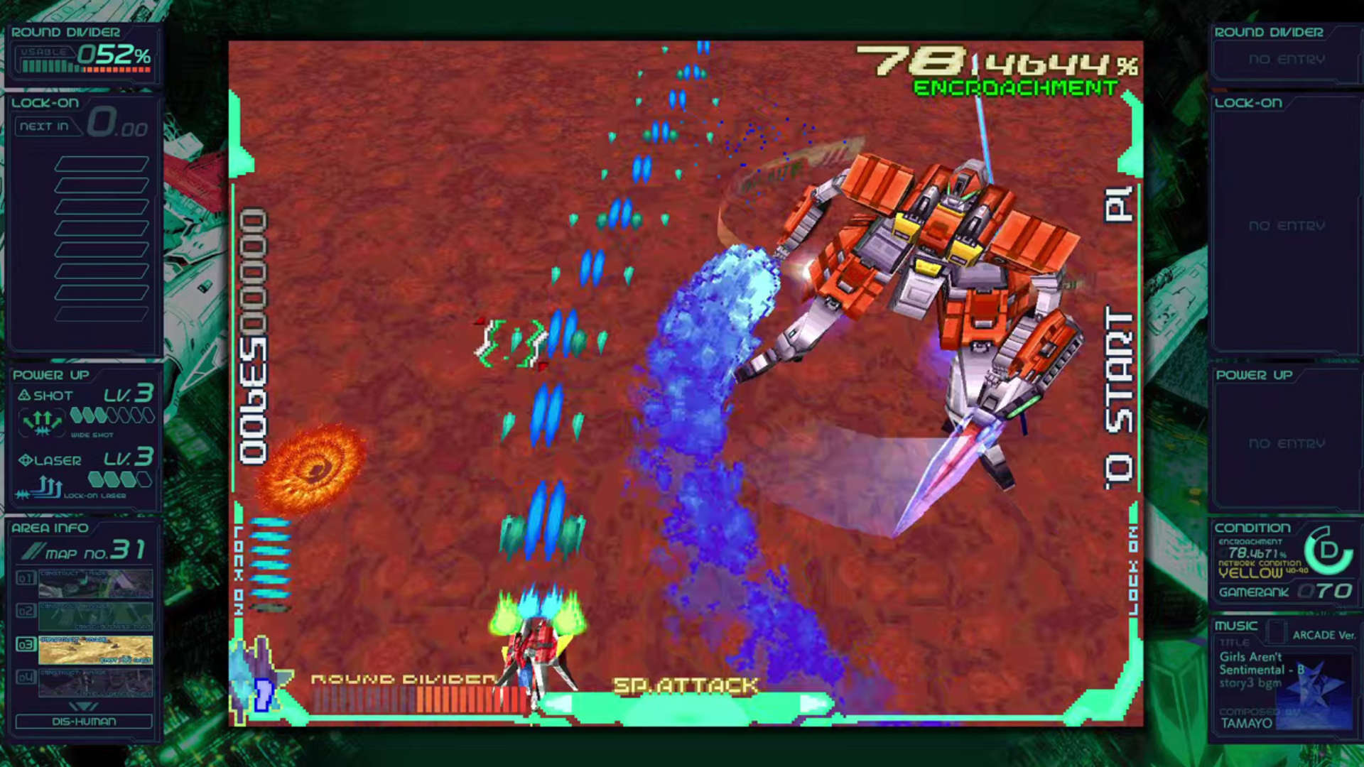 Rayz Arcade Chronology: Bossfight mit einem Roboter
