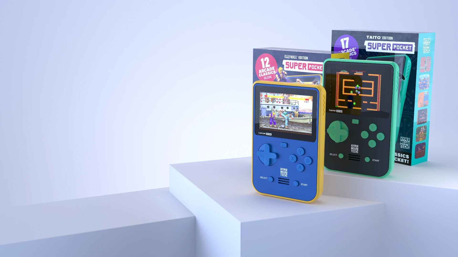 Arcade: Zwei neue Handhelds versorgen euch mit Taito- und Capcom-Klassikern