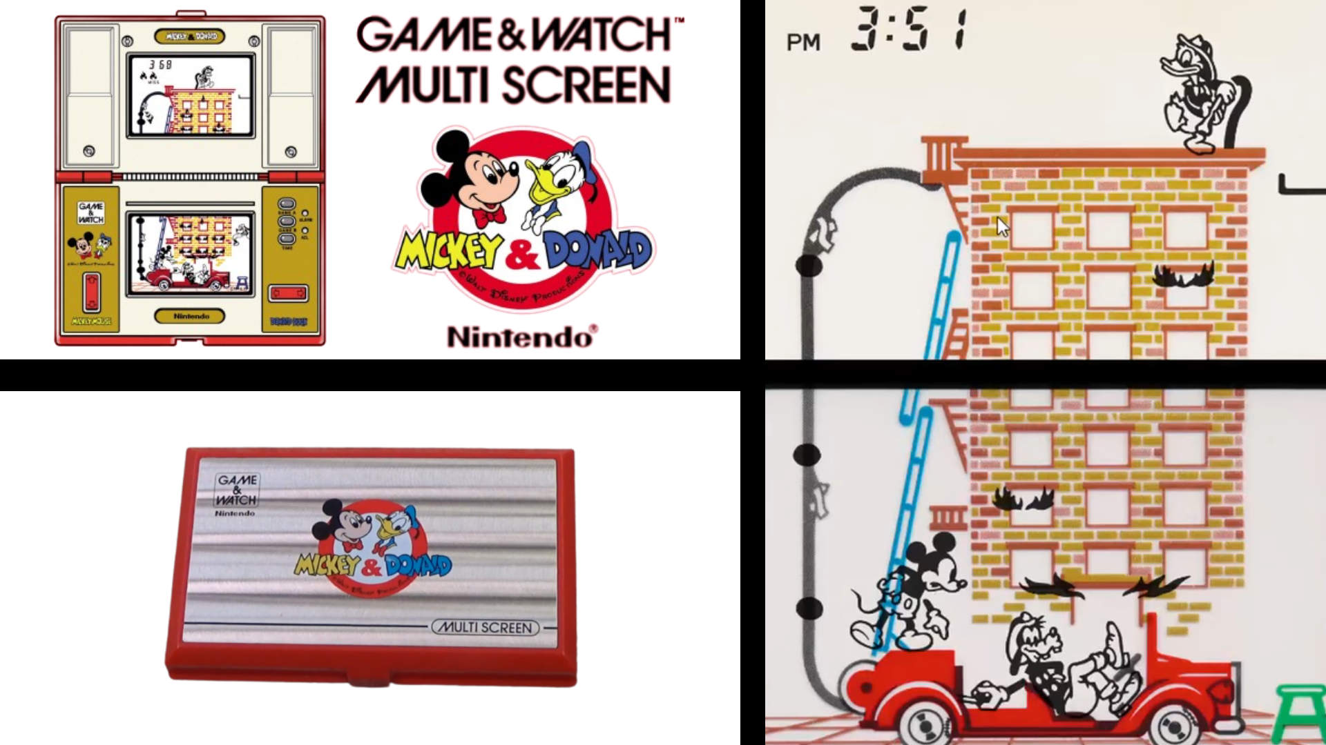 Micky Maus & Donald Duck erhalten inoffizielles Game & Watch-Remake