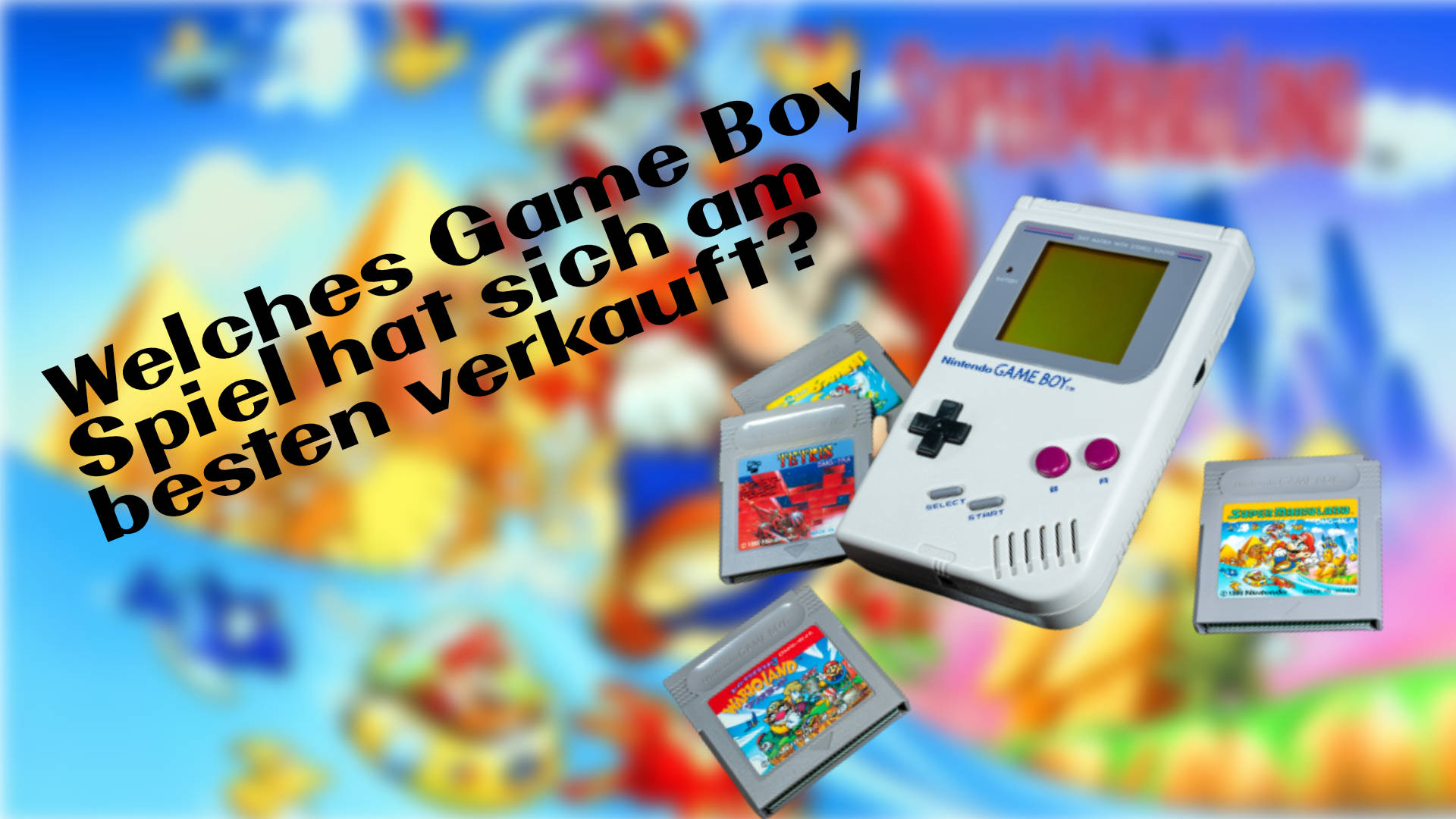 Nintendo: Welches Game Boy Spiel hat sich am besten verkauft?
