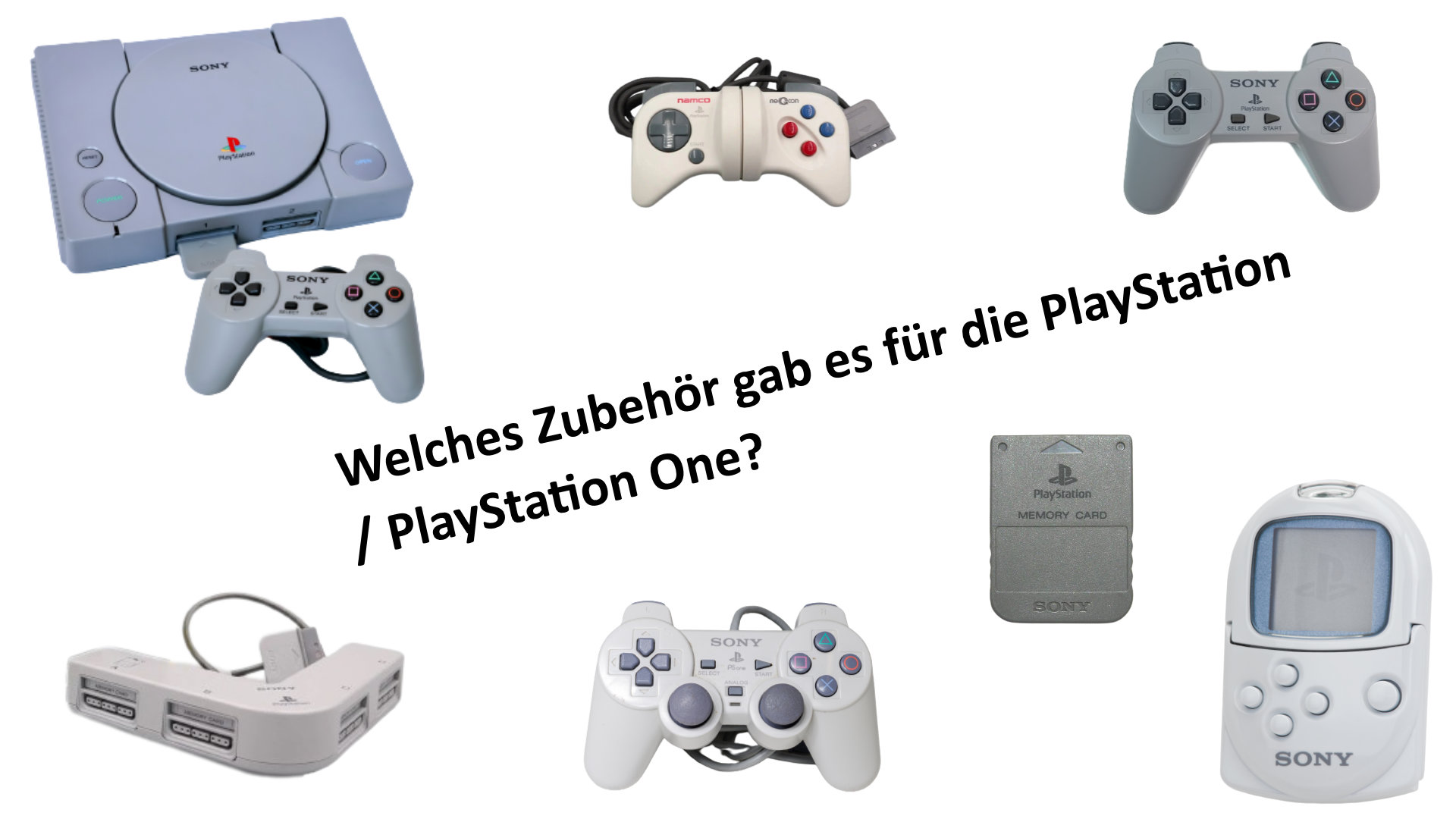 Sony: Welches Zubehör gab es für die PlayStation / PlayStation One?