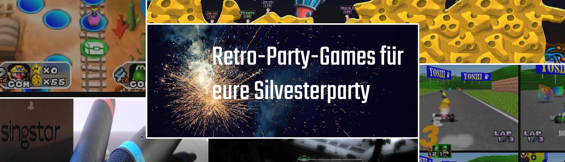 Retro-Party-Games für eure Silvesterparty