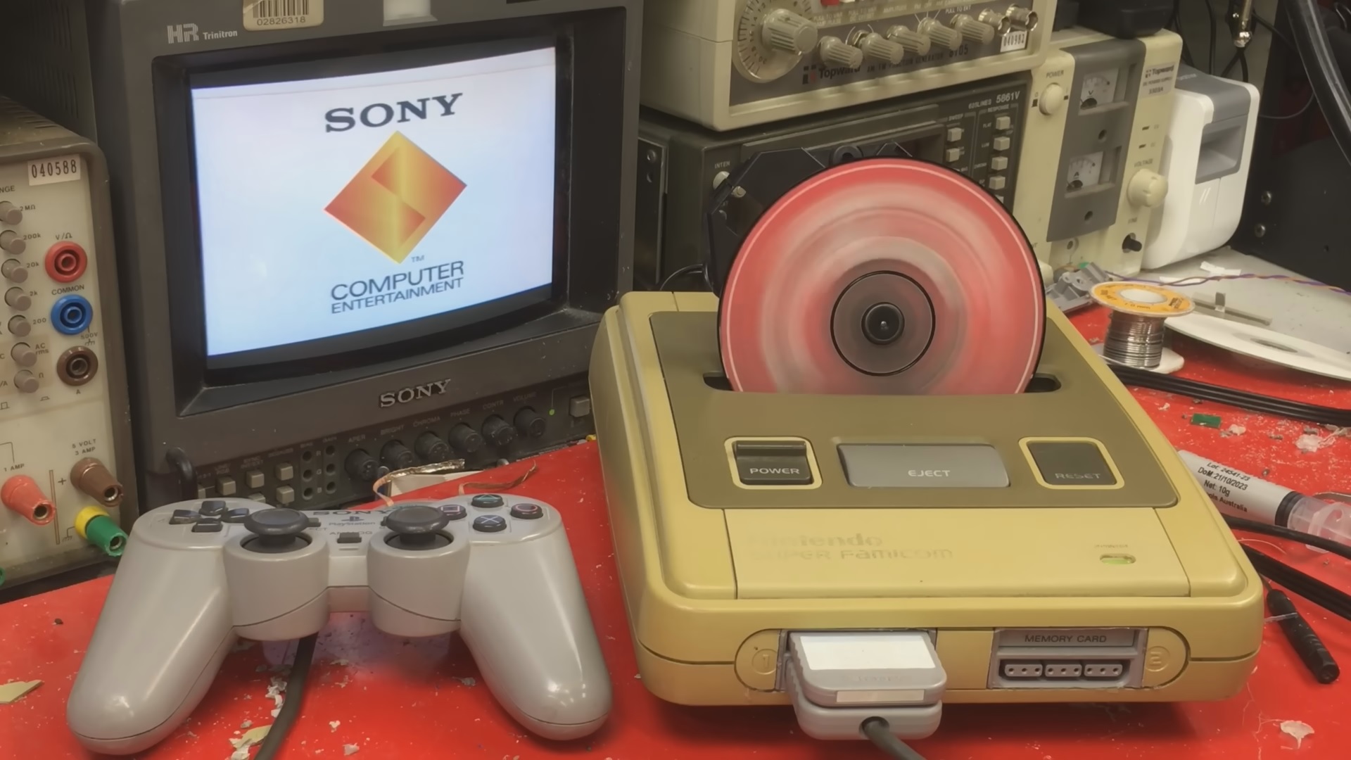 Modder erschafft Monster: die Nintendo PlayStation