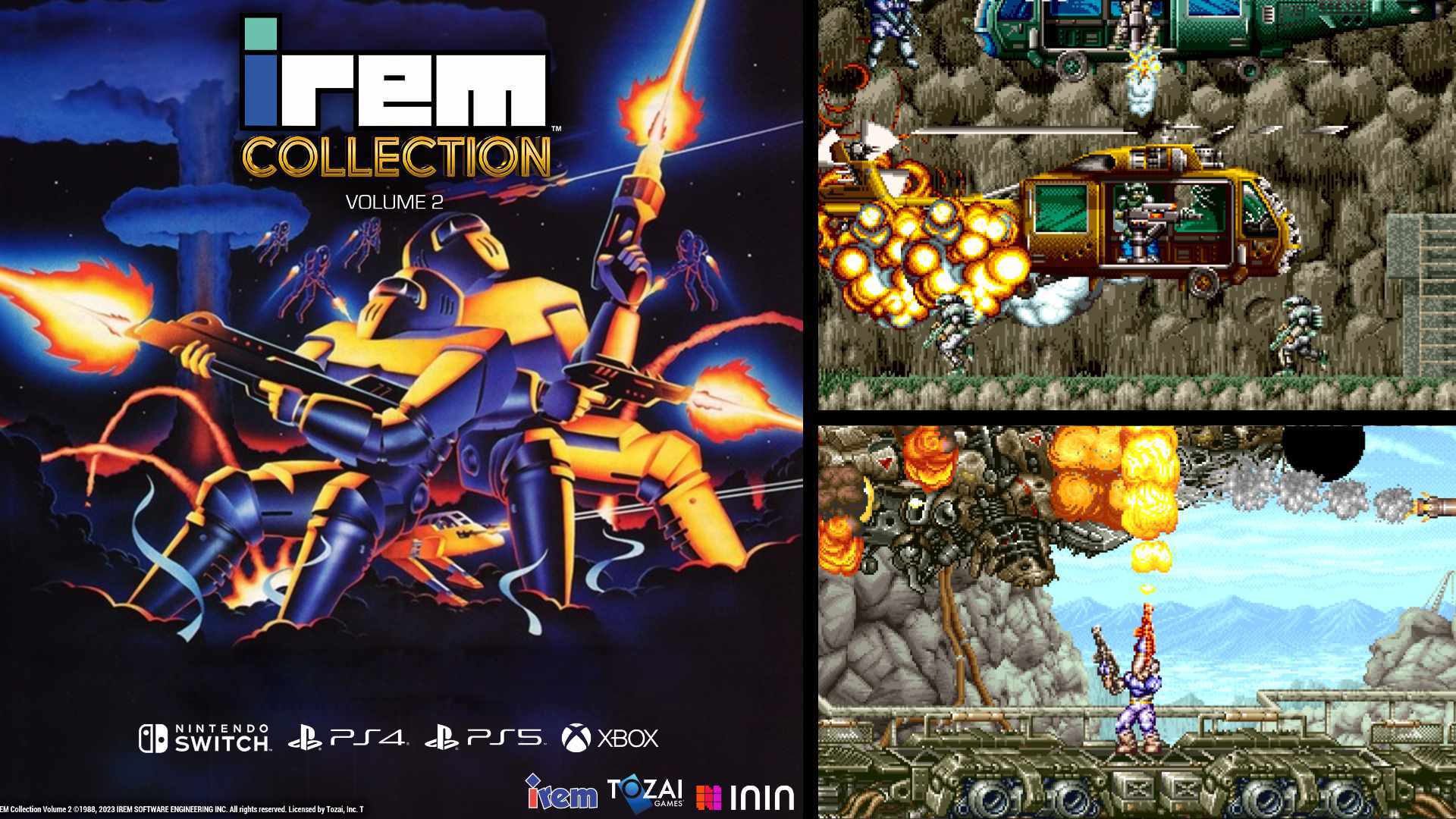 ININ Games: Irem Collection Volume 2 verspätet sich ein wenig