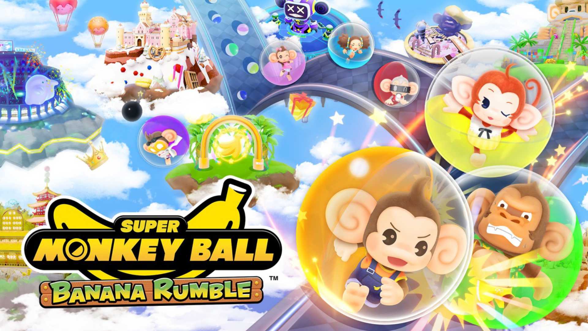 Super Monkey Ball Banana Rumble: Gameplay-Video gibt tiefere Einblicke in den Affen-Racer