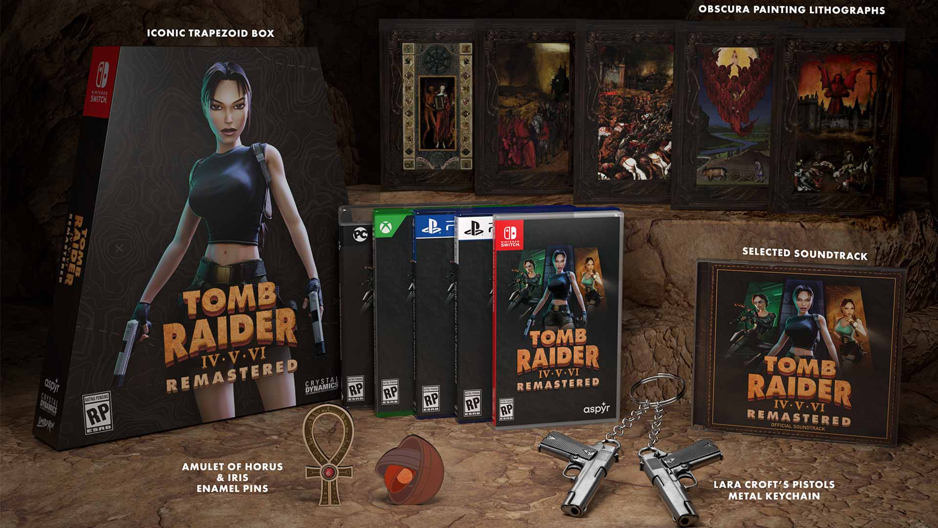 Collectors Edition Tomb Raider Remastered IV-VI