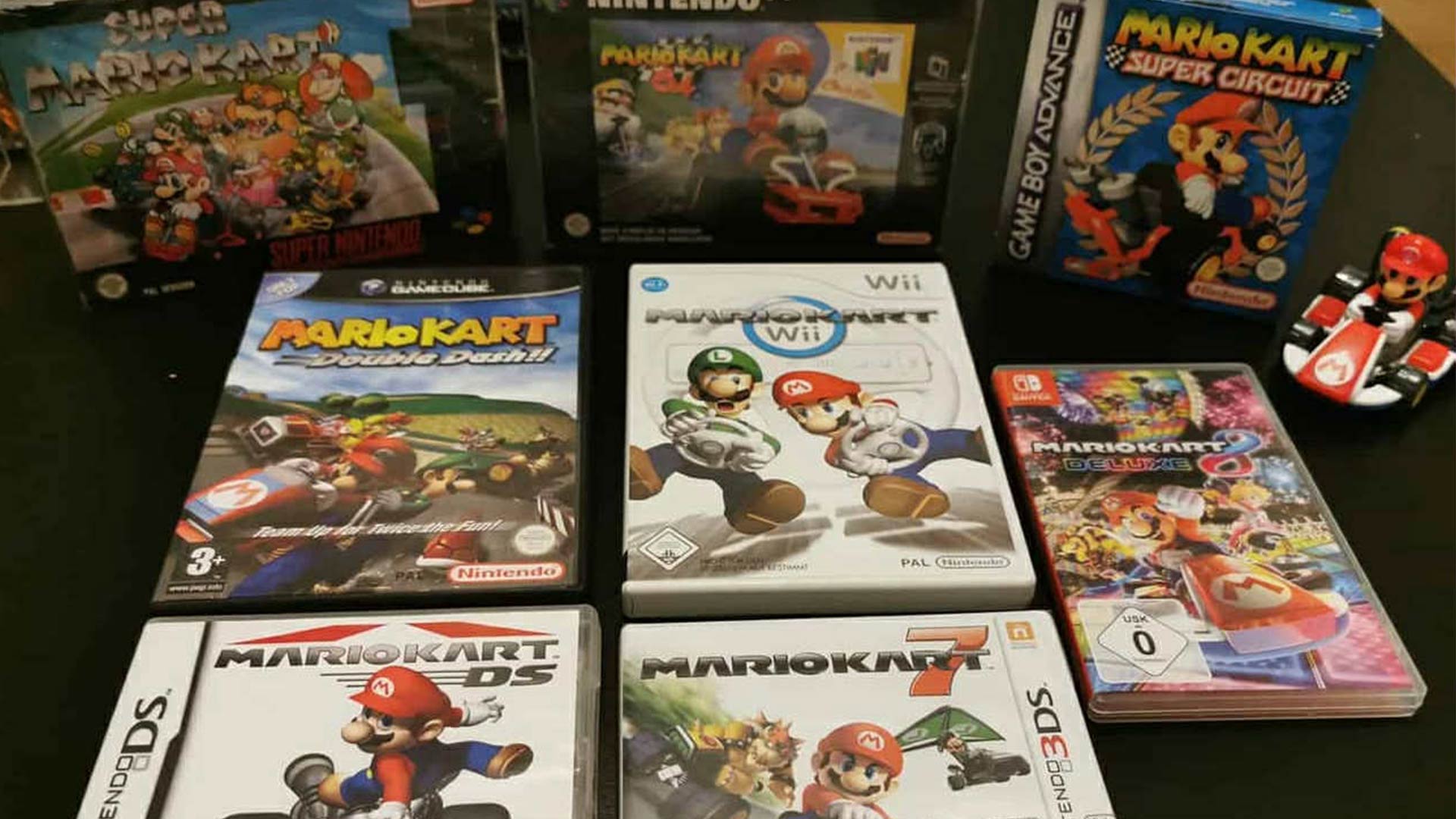 Die Mario-Kart-Reihe: Schildkrötenpanzer schmettern damals und heute