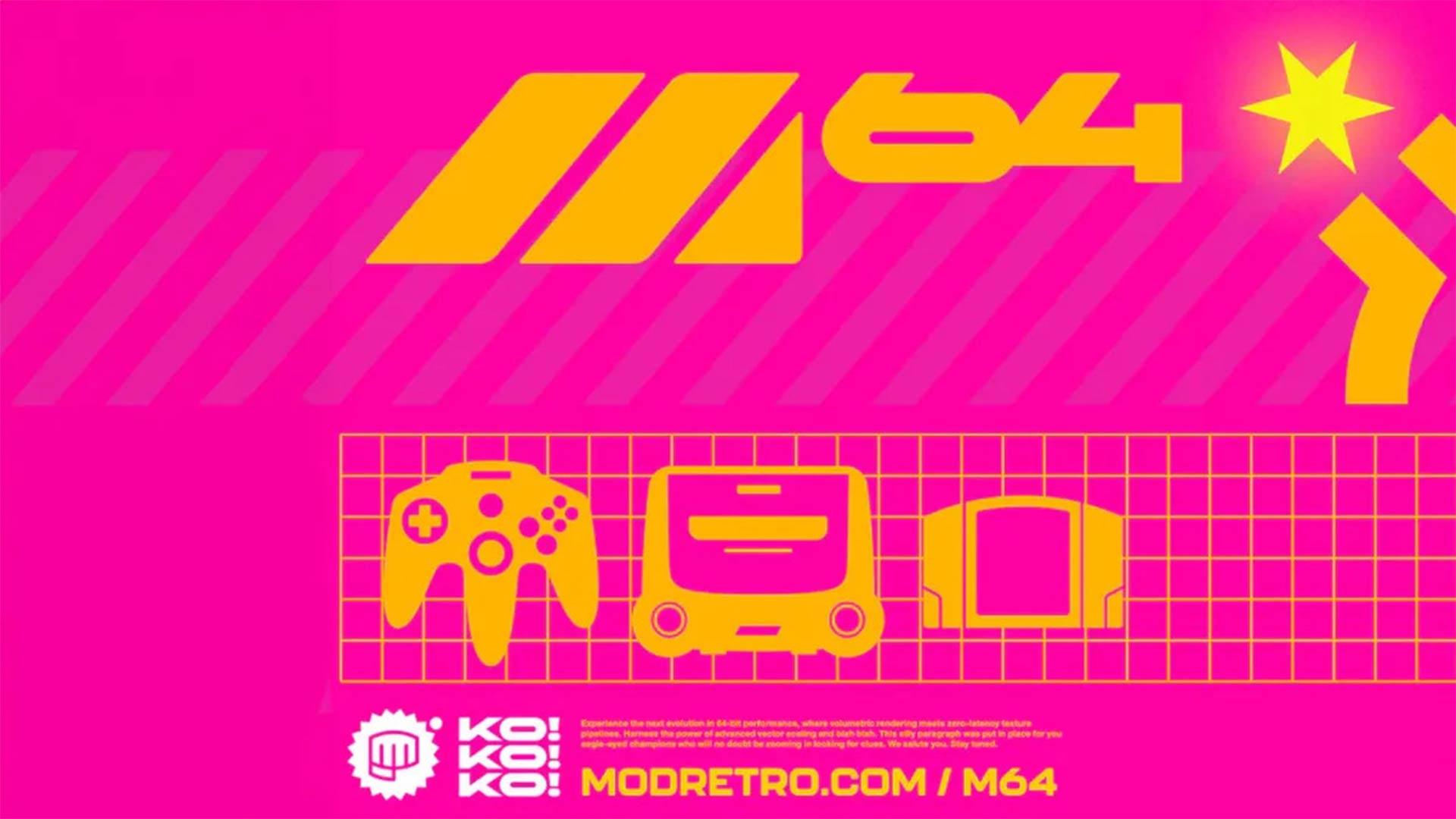 M64: Moderne N64-Konsole für 4K-Erlebnisse
