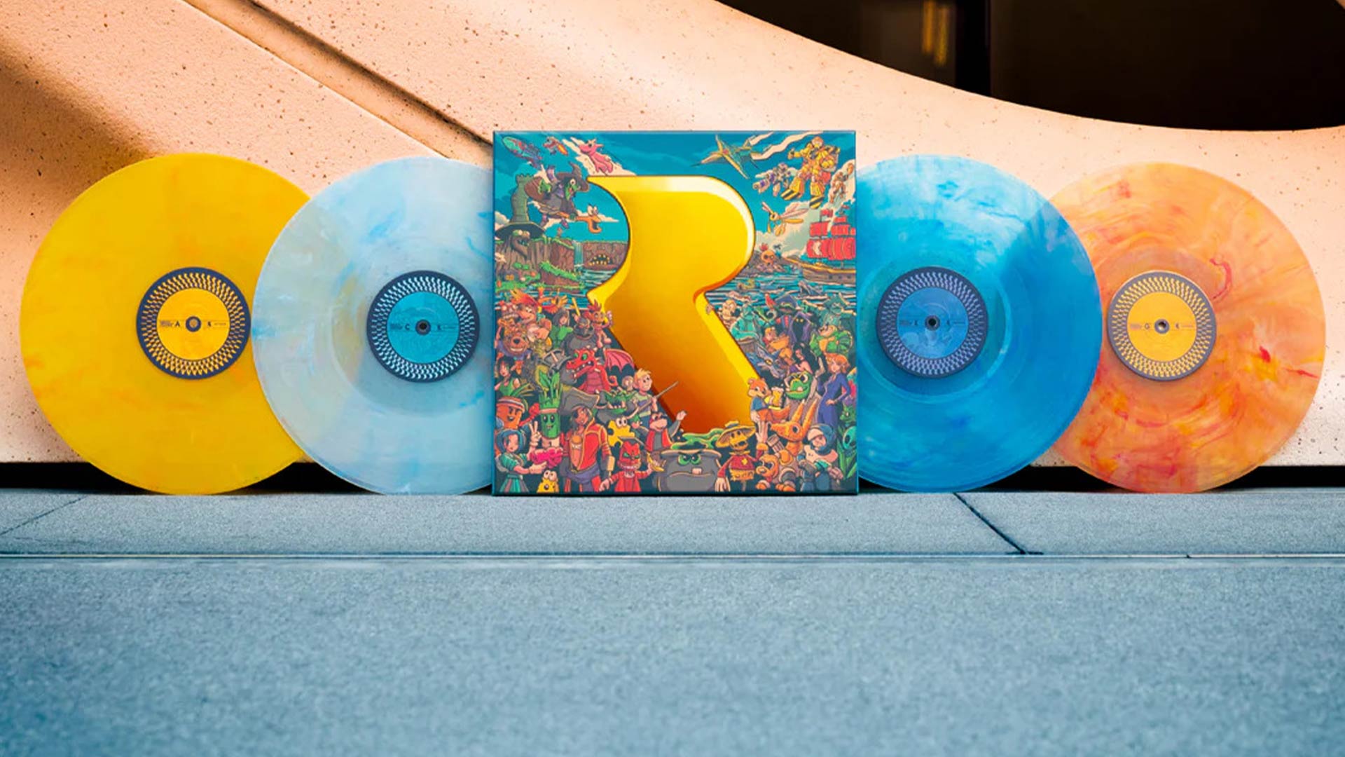 Vinyl-Collection zu Rares 40. Jahrestag