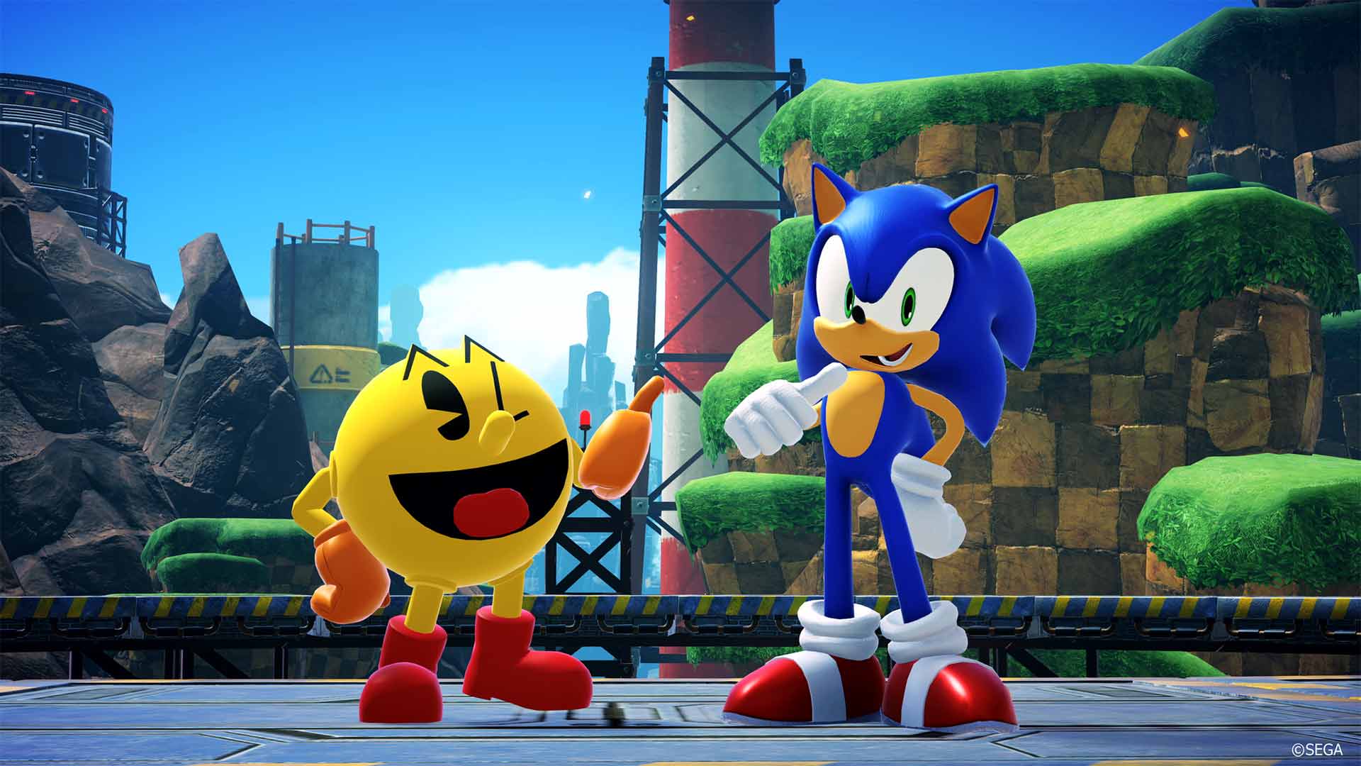 Pac-Man trifft Sonic: Crossover kommt als DLC für Pac-Man World 2 Re-Pac