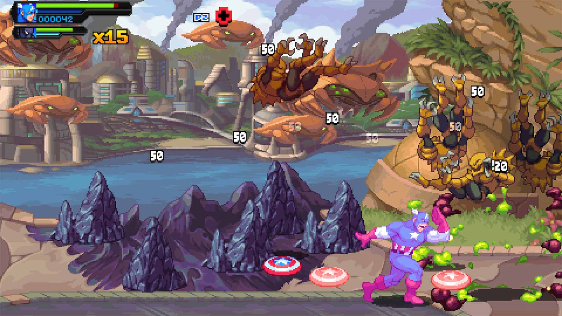 Captain America in Marvel Cosmic Invasion