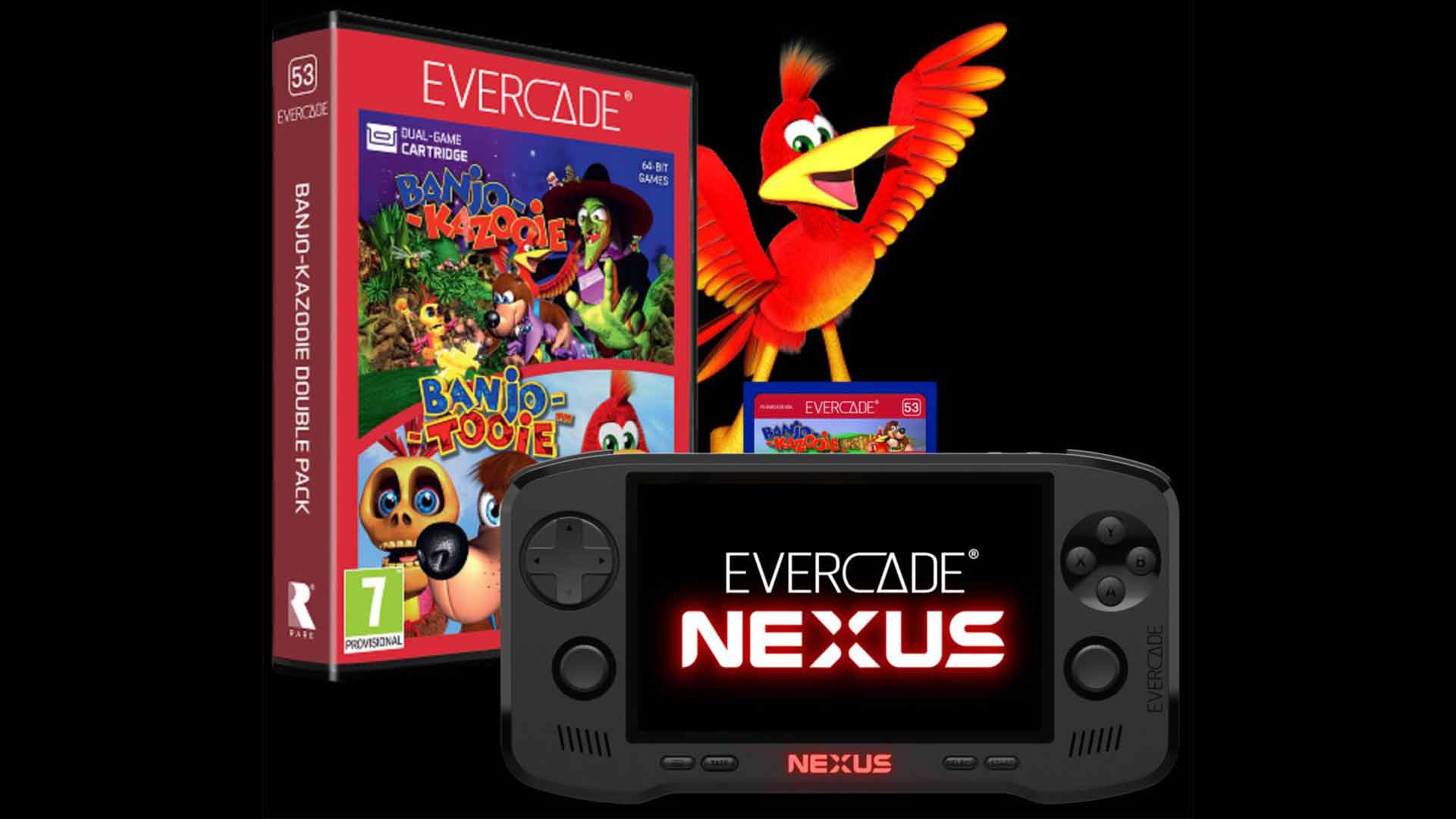 Evercade Nexus: Retro-Handheld wagt sich an N64-Klassiker